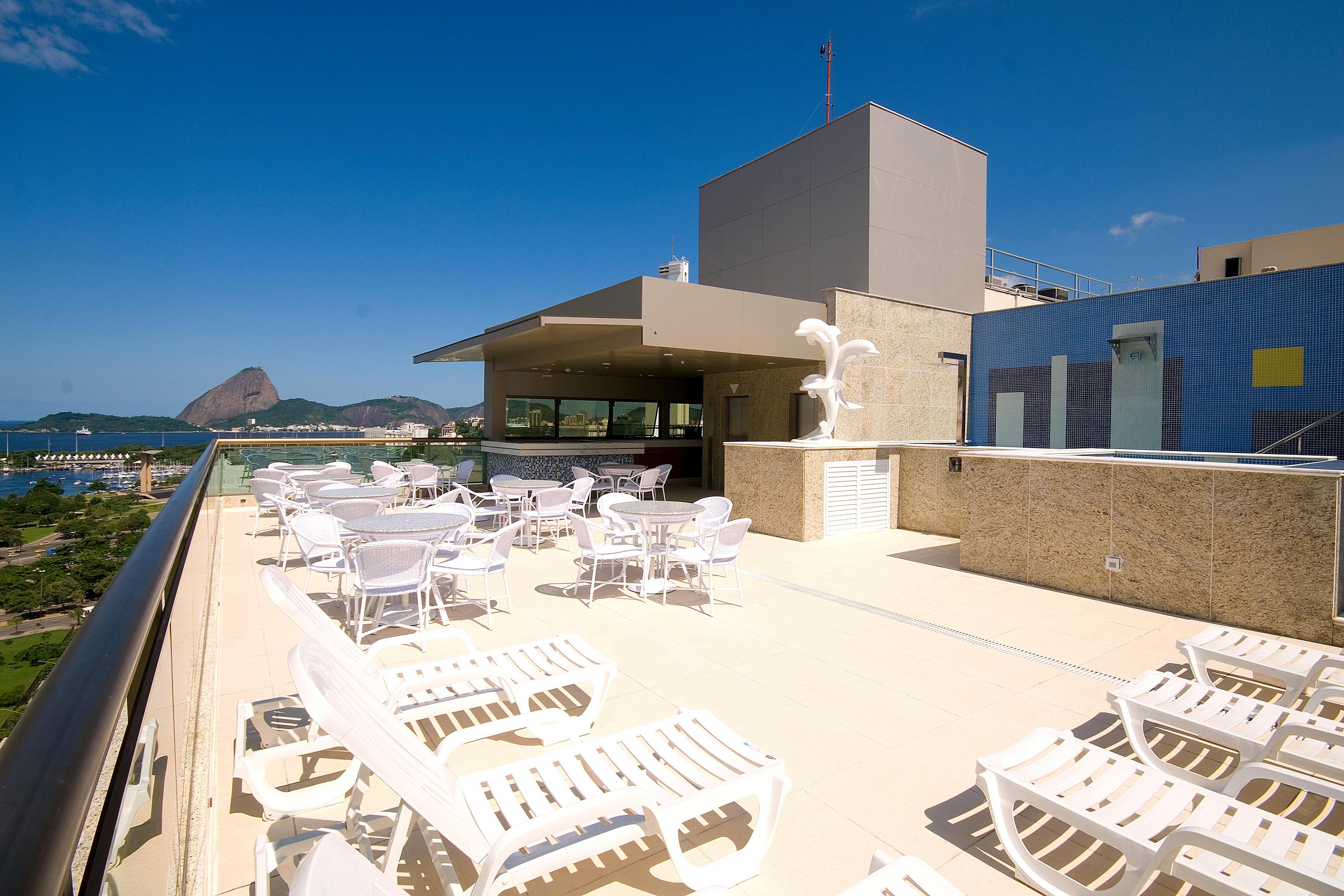 ריו דה ז'ניירו Hotel Atlantico Business Centro מראה חיצוני תמונה Rooftop of the hotel