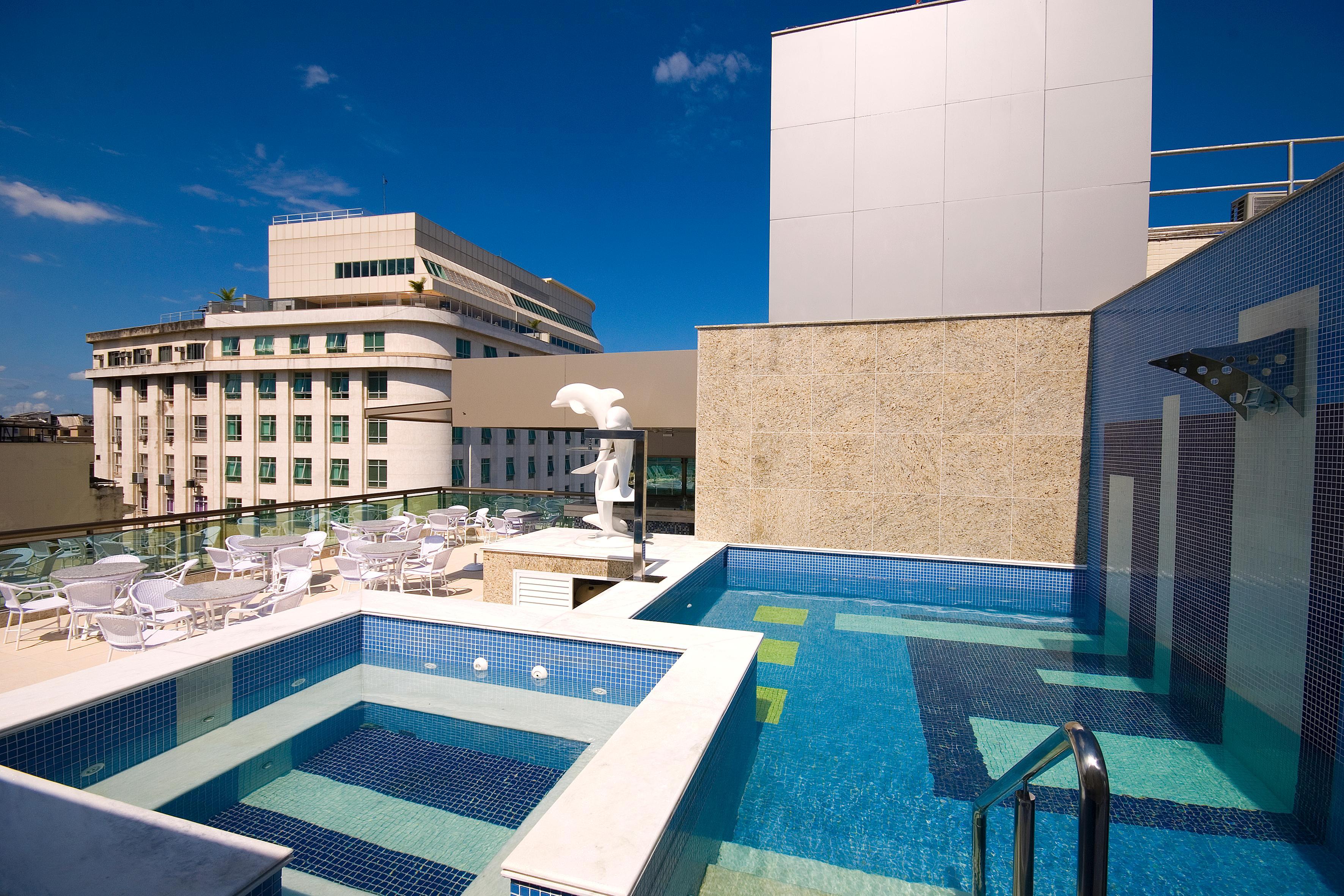 ריו דה ז'ניירו Hotel Atlantico Business Centro מראה חיצוני תמונה Rooftop swimming pool